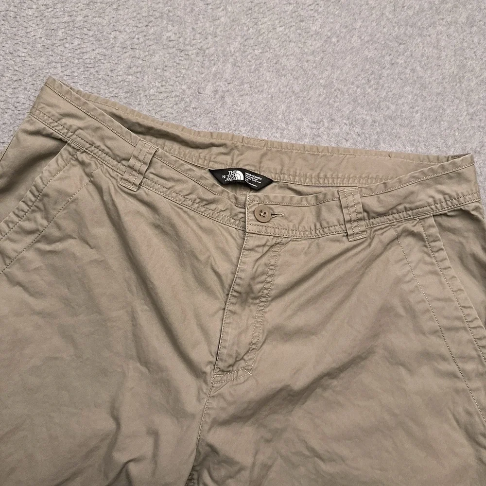The North Face Hiking Pants Mens Large‎ (35x31) Beige Lightweight 100% Cotton
